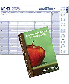Custom Calendars: Custom Full Color Academic Desk Planner
